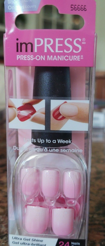 Kiss imPRESS Press-On Manicure One Step False Nails + Accents U PICK COLOR New!!