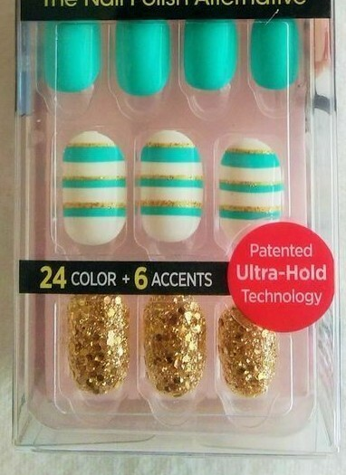 Kiss imPRESS Press-On Manicure One Step False Nails + Accents U PICK COLOR New!!