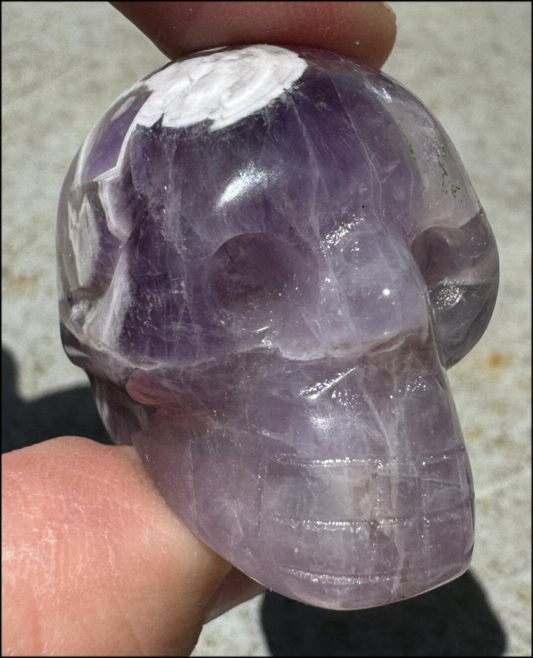 Synergy 7 / "Melody&apos;s Stone" CRYSTAL SKULL - Healing work, Balance Chakras