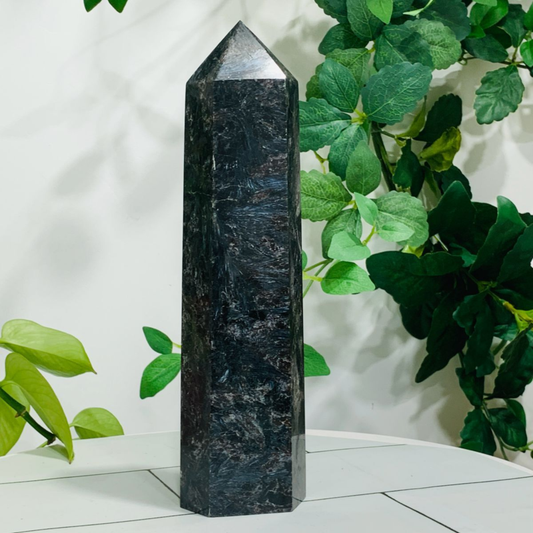 1256g Natural Firework Stone Quartz Obelisk Crystal Wand Point Tower Healing