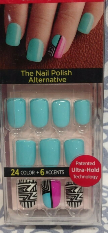 Kiss imPRESS Press-On Manicure One Step False Nails + Accents U PICK COLOR New!!