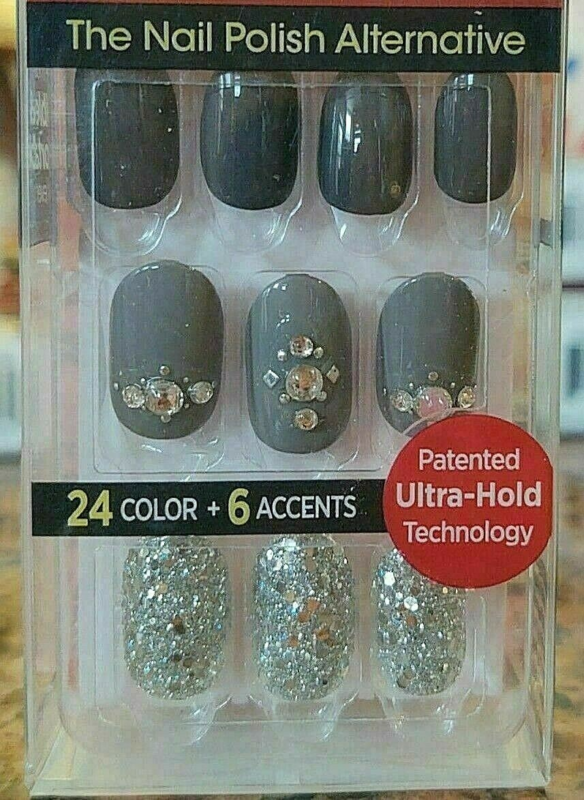 Kiss imPRESS Press-On Manicure One Step False Nails + Accents U PICK COLOR New!!
