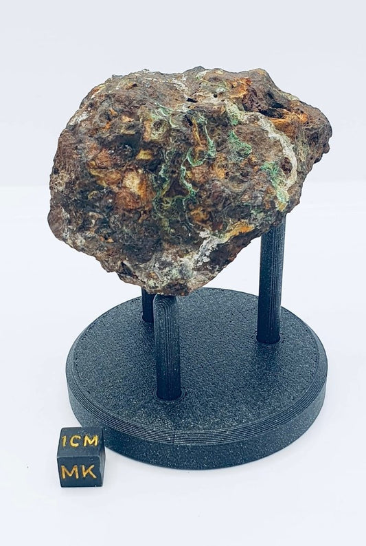 Sericho meteorite Pallasitic - Height: 70 mm - Width: 40 mm - 150 g - (1)