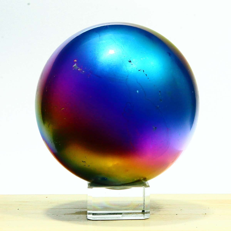 5000g Natural Crystal Electroplated Rainbow Crystal Ball Quartz Sphere Healing
