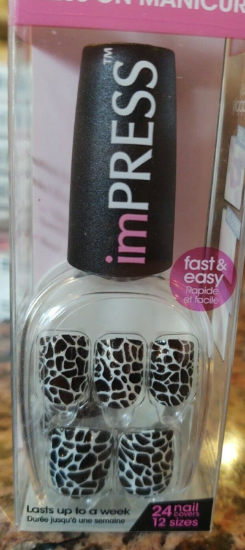 Kiss imPRESS Press-On Manicure One Step False Nails + Accents U PICK COLOR New!!