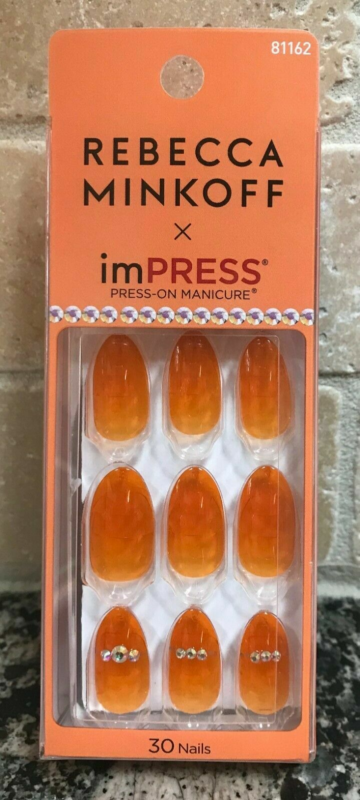 Kiss imPRESS Press-On Manicure One Step False Nails + Accents U PICK COLOR New!!