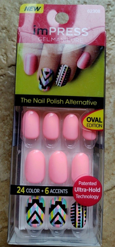 Kiss imPRESS Press-On Manicure One Step False Nails + Accents U PICK COLOR New!!