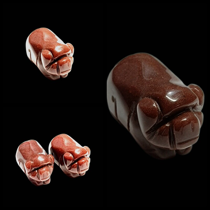 Raw Natural Quartz Crystal Skull Carved Pig Wild Boar Piggy Animal Healing Stone
