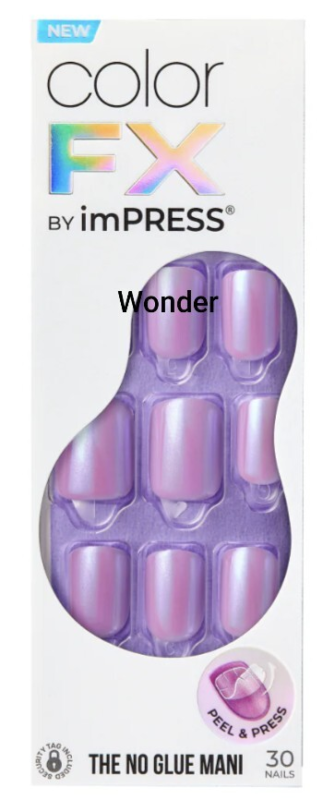 Kiss impress Color FX Press On nails, Short - You Choose