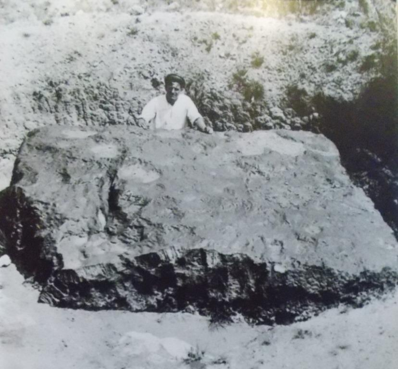 Meteorite HOBA (World largest meteorite!) - Ataxite IVB
