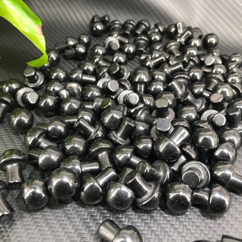 10pc natural obsidian Mushroom Quartz Crystal Reiki healing gem random