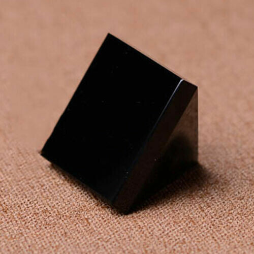 Natural Obsidian Pyramid Crystal Reiki Energy Healing Mineral Stone Specimen