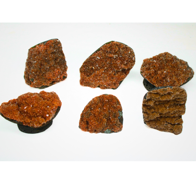 big Natural Orange Stilbite crystals Stone -100 lbs Amethyst Geode Weigh