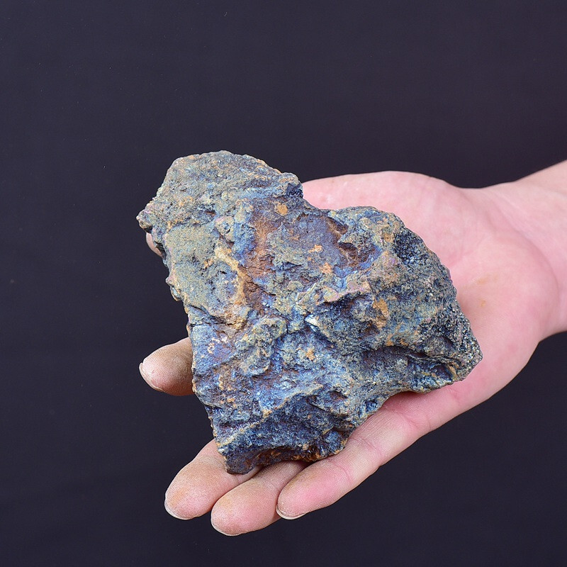 1.43LB Electroplated quartz Calcite mineral specimen for spiritual healing