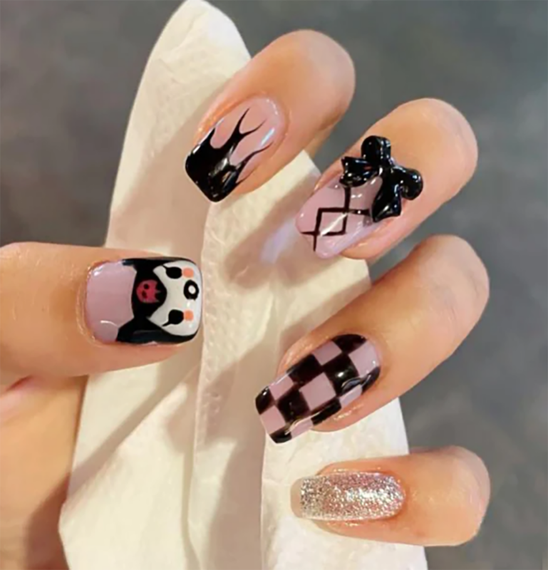 24 Piece Nail Art Press On Tips Fake Nail Tips False Nails Pick Your Style!