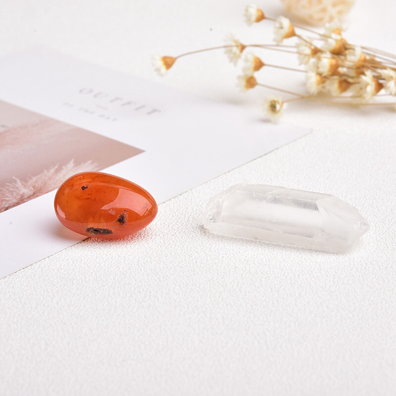 10Sets Natural Quartz Crystal Gemstone 7 Chakra Healing Balance Tumbled Stones