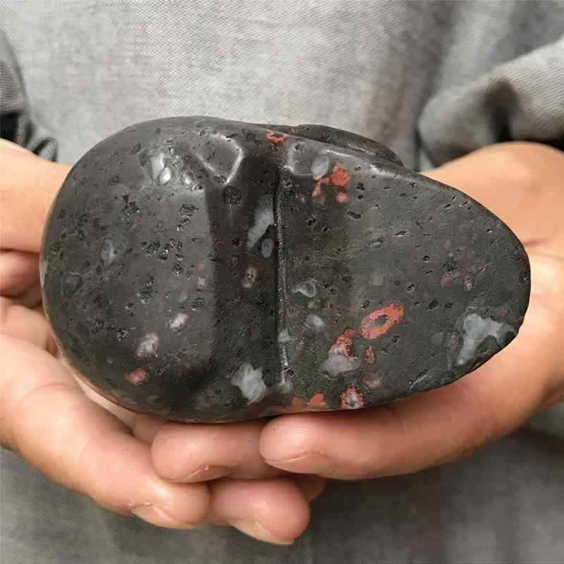 0.33Kg Natural unknown quartz skull carved Quartz Crystal skull Healing