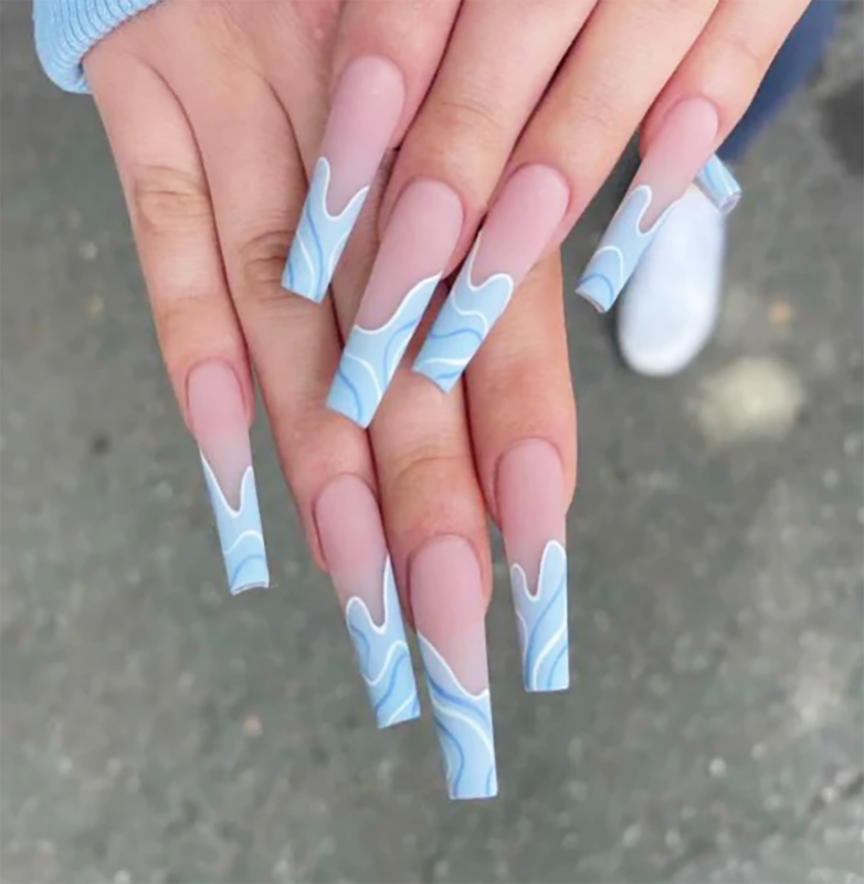 24 Piece Nail Art Press On Tips Fake Nail Tips False Nails Pick Your Style!