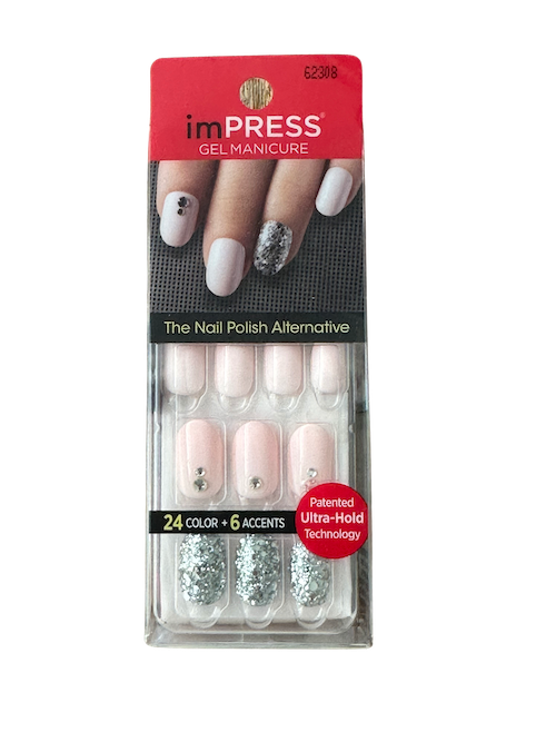 Kiss imPRESS Press-On Manicure One Step + Accents U PICK COLOR New!!  #104