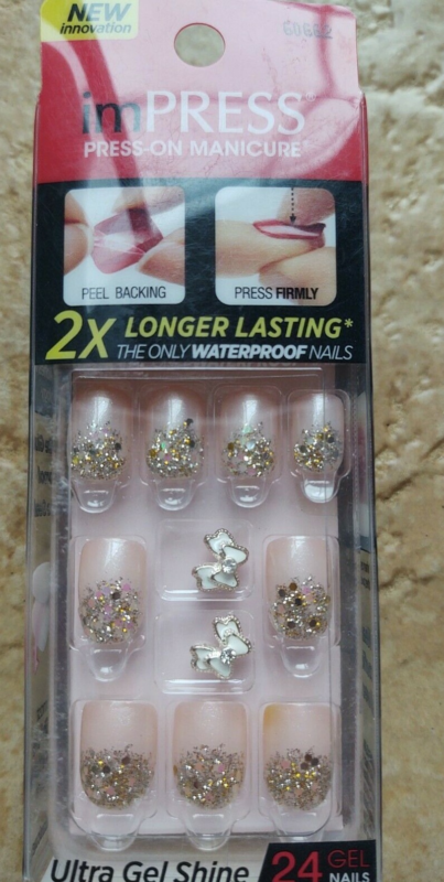 Kiss imPRESS Press-On Manicure One Step False Nails + Accents U PICK COLOR New!!