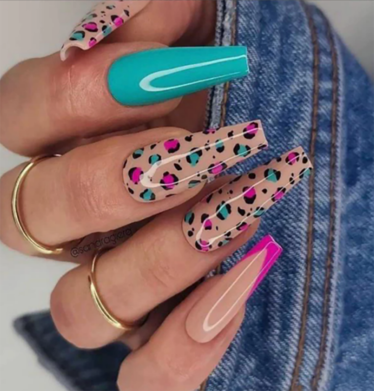 24 Piece Nail Art Press On Tips Fake Nail Tips False Nails Pick Your Style!