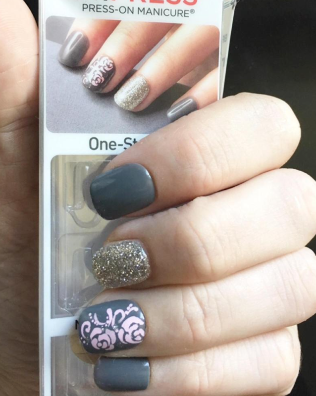 Kiss imPRESS Press-On Manicure One Step False Nails + Accents U PICK COLOR New!!