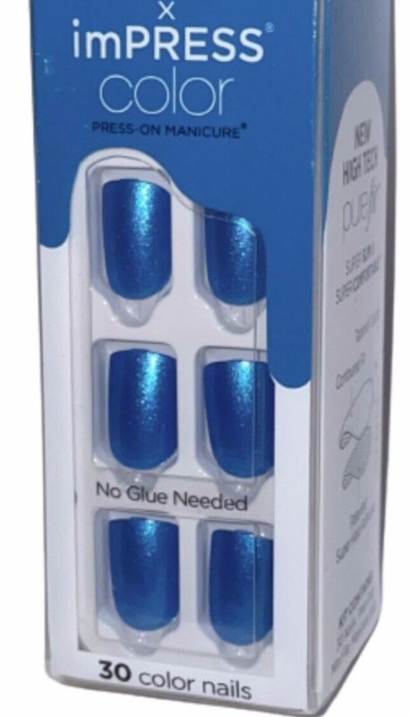 Kiss ImPress Press-On Manicure Color Nails (Pure Fit)Added New Colors You Choose