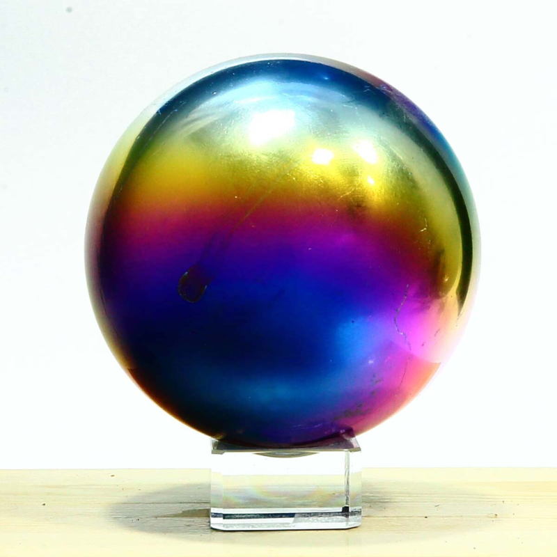 5000g Natural Crystal Electroplated Rainbow Crystal Ball Quartz Sphere Healing