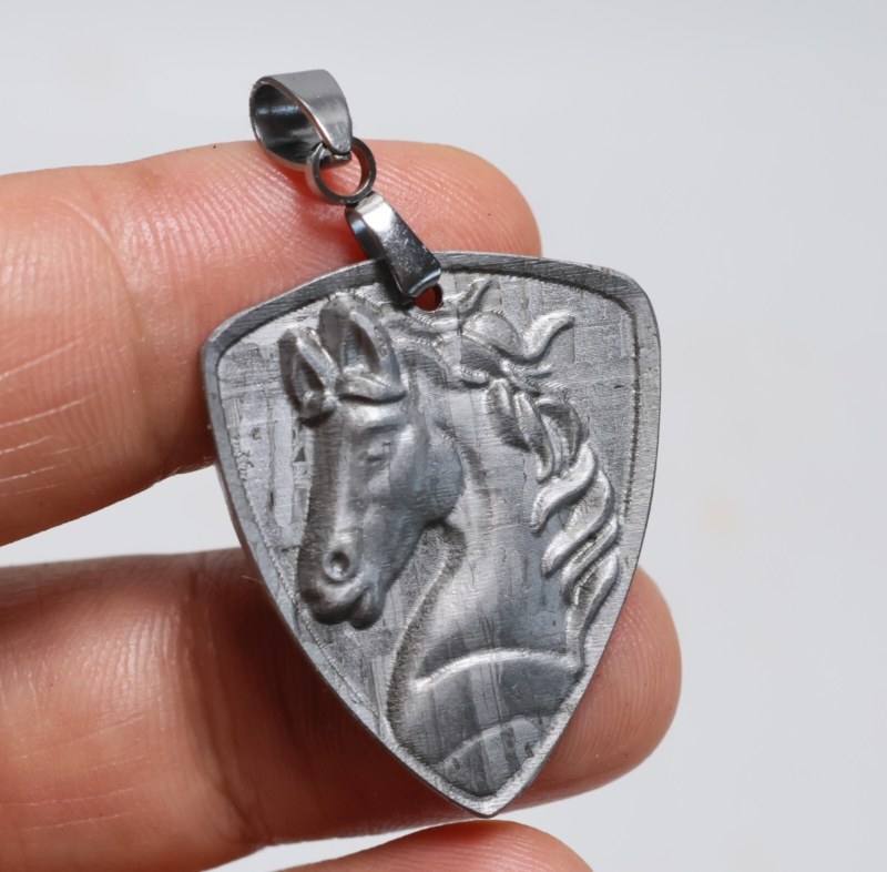 Iron meteorite pendant ,Gift, anniversary gift, meteor,  meteorite necklace