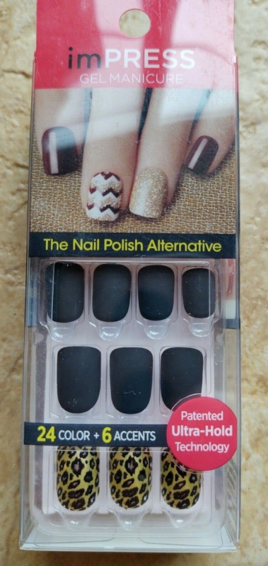 Kiss imPRESS Press-On Manicure One Step False Nails + Accents U PICK COLOR New!!