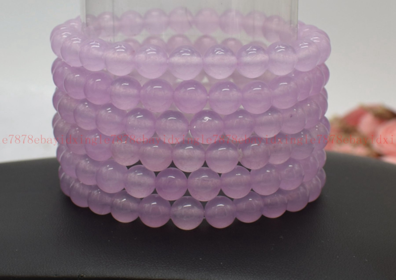 Wholesale Lots 6 Pcs 7.5" Natural Crystal Healing Gemstone Stretch Bracelet