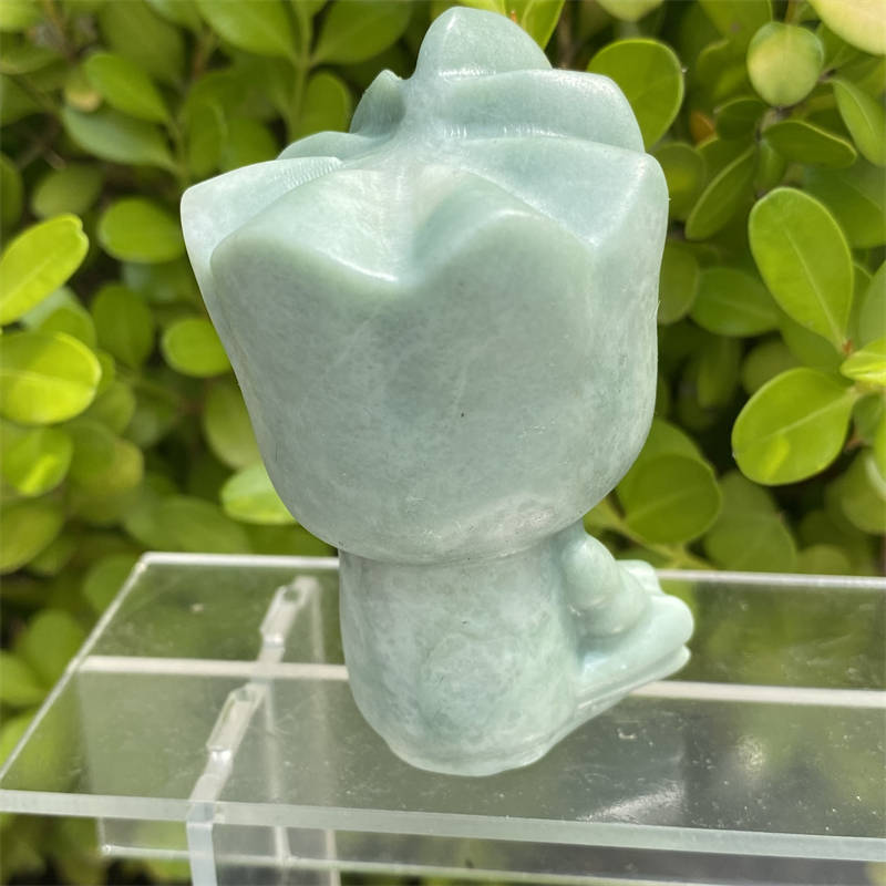 1pc mixed Natural stone carved Quartz Crystal stone skull Reiki healing