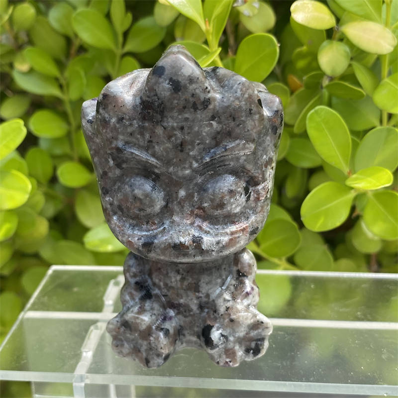 1pc mixed Natural stone carved Quartz Crystal stone skull Reiki healing