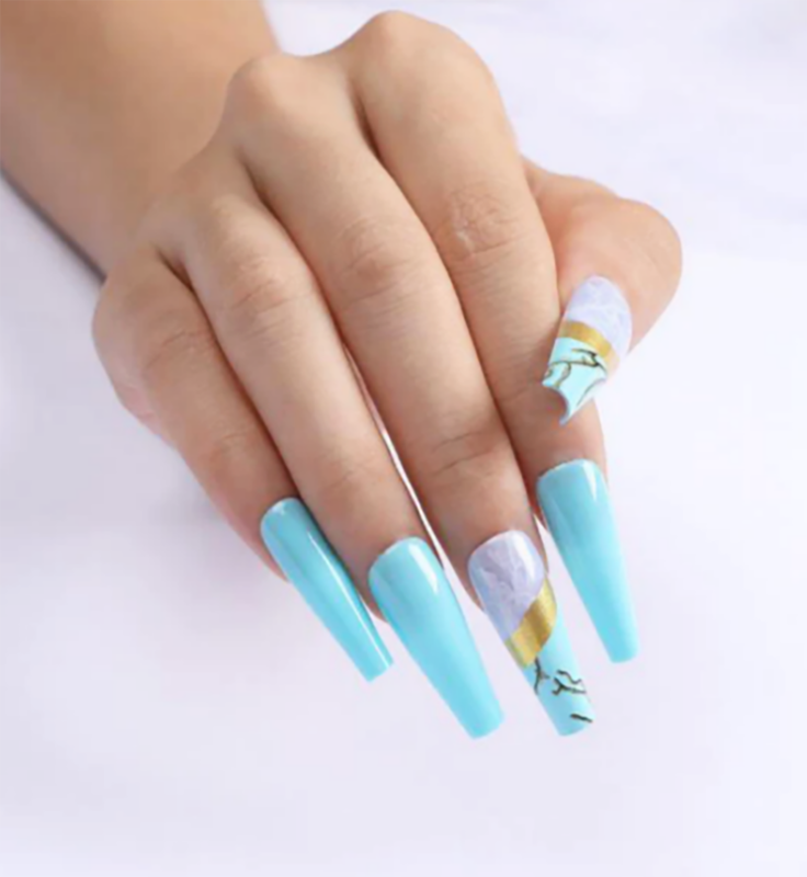 24 Piece Nail Art Press On Tips Fake Nail Tips False Nails Pick Your Style!