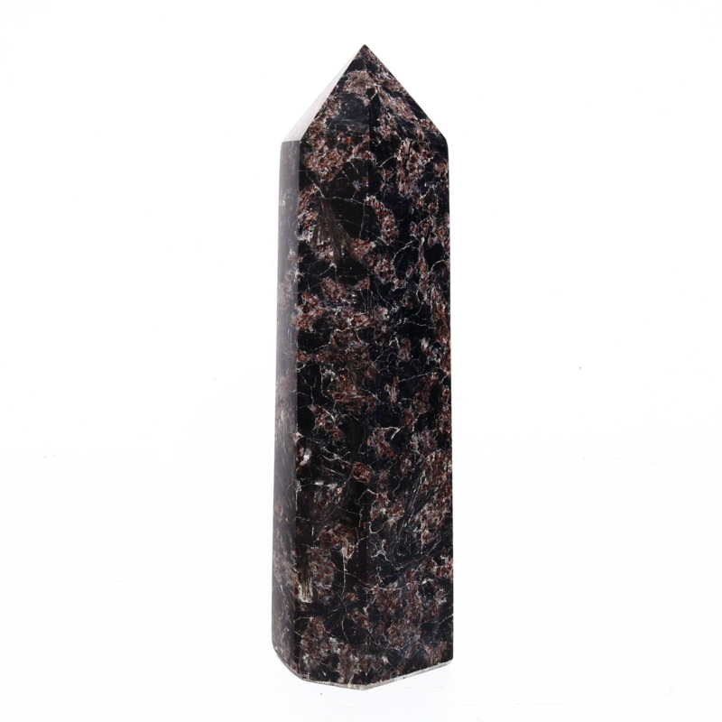 1052g Natural Fireworks Stone Obelisk Quartz Tower Crystal Wand Point Healing
