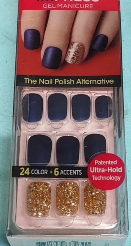Kiss imPRESS Press-On Manicure One Step False Nails + Accents U PICK COLOR New!!