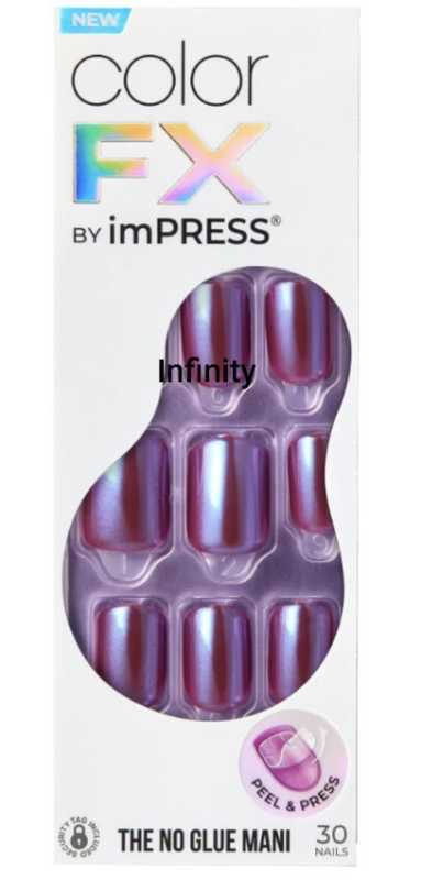 Kiss impress Color FX Press On nails, Short - You Choose