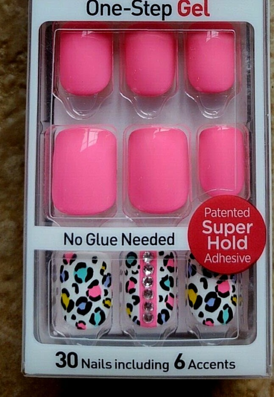 Kiss imPRESS Press-On Manicure One Step False Nails + Accents U PICK COLOR New!!
