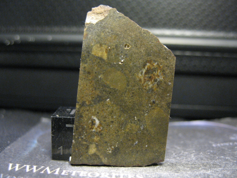 Meteorite NWA 15980 - Eucrite-melt breccia - Microvesicular Lava Matrix