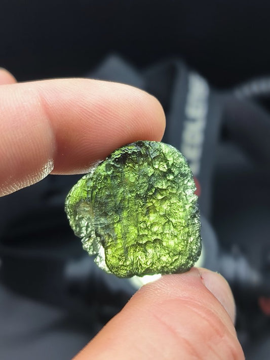 Superb quality MOLDAVITE from Chlum, South Bohemia - Czech Republic - 6 g