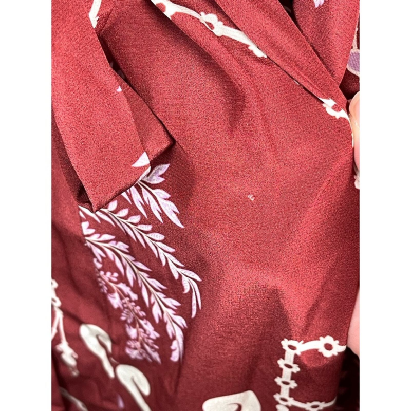 NWT JOHANNA ORTIZ Silk Hanging Garden Floral Printed Kimono Maxi Dress Sz 0