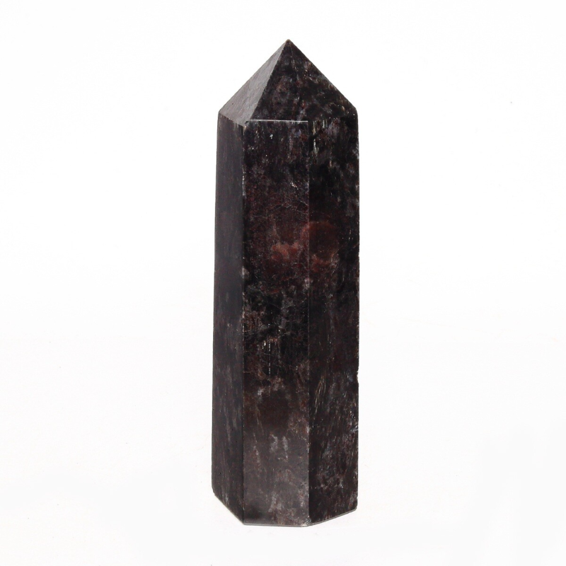 780g Natural Fireworks Stone Obelisk Quartz Tower Crystal Wand Point Healing