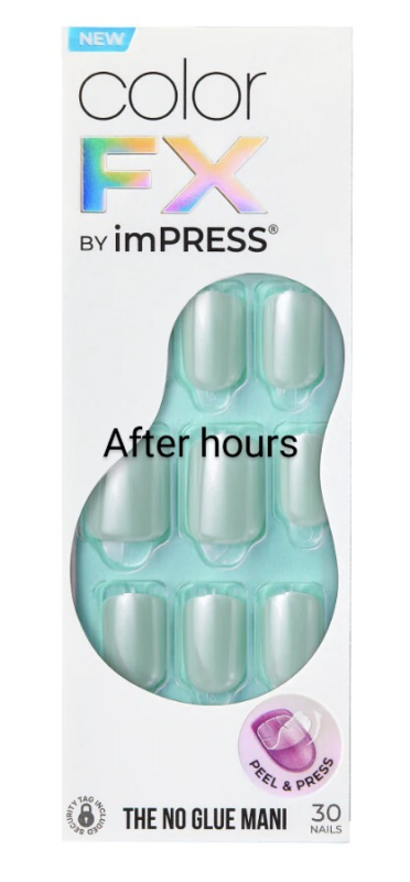 Kiss impress Color FX Press On nails, Short - You Choose