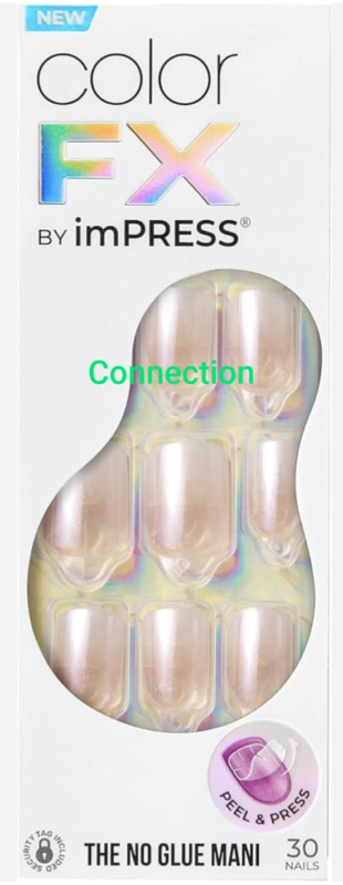 Kiss impress Color FX Press On nails, Short - You Choose