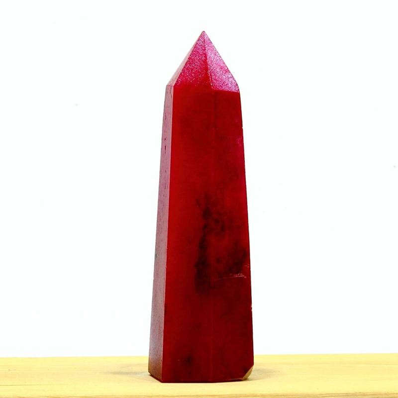 188g Electroplated Natural Crystal Quartz Tower Crystal Point rainbow Healing