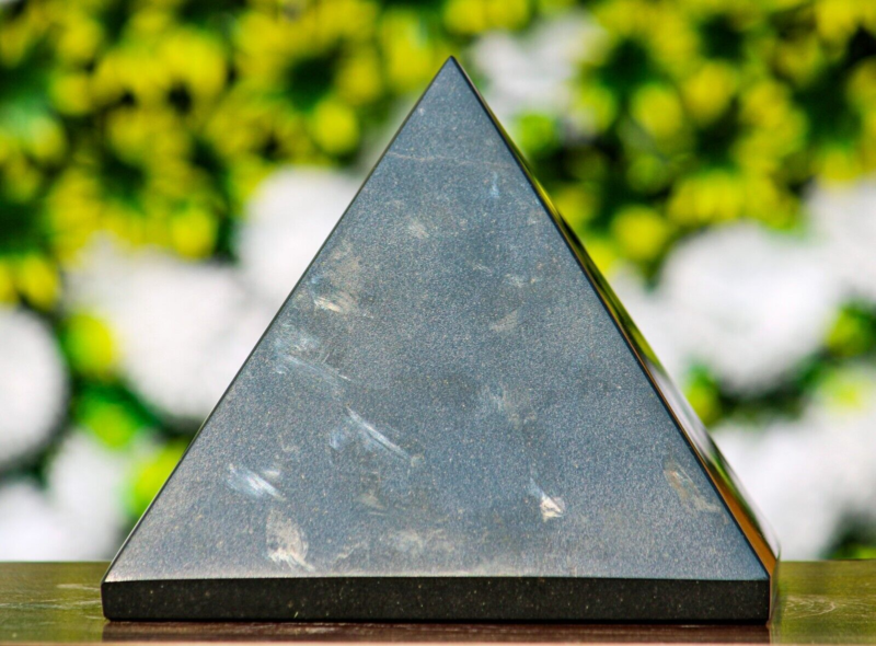 Large 20CM Natural Black Tourmaline  Stone Crystal Healing Energy Chakra Pyramid