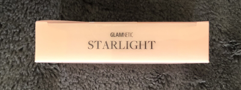 Glamnetic STARLIGHT Press-On Nails Short, Round 30 Nails Pink Nude/ Gold Tips