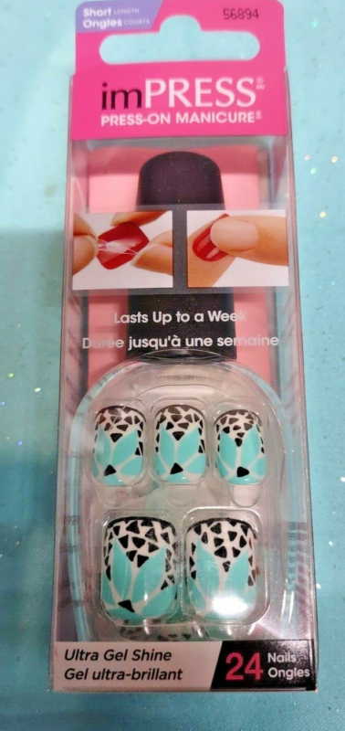 Kiss imPRESS Press-On Manicure One Step False Nails + Accents U PICK COLOR New!!