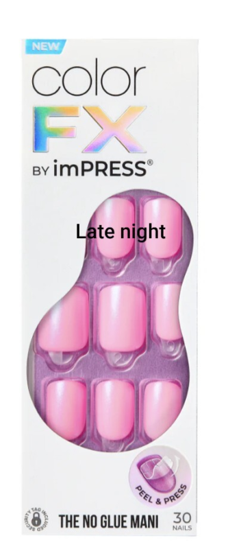 Kiss impress Color FX Press On nails, Short - You Choose