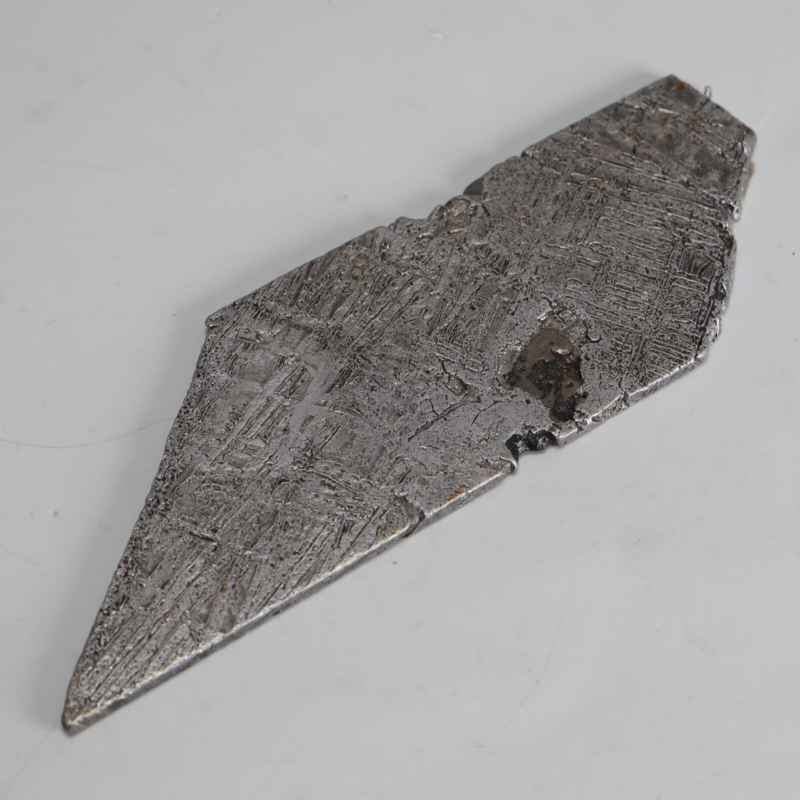 59g Iron meteorite, Muonionalusta iron meteorite slice, Natural Meteorite J295